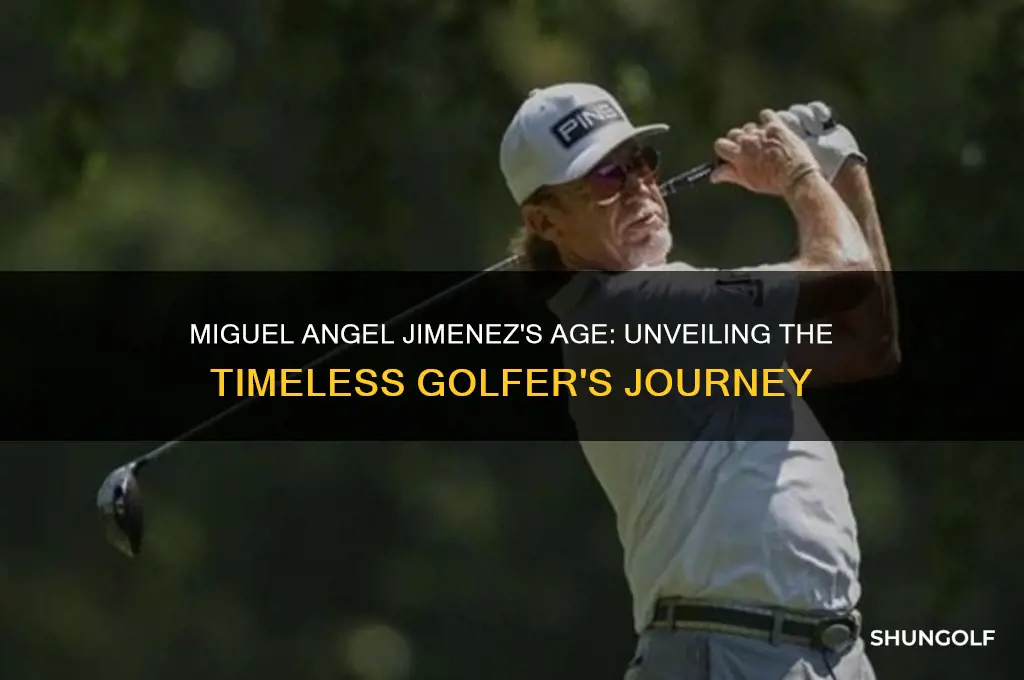 how old is golfer jimenez