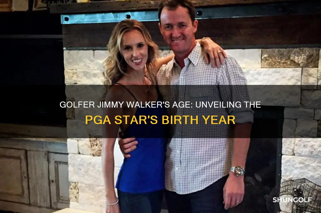 how old is golfer jimmy walker