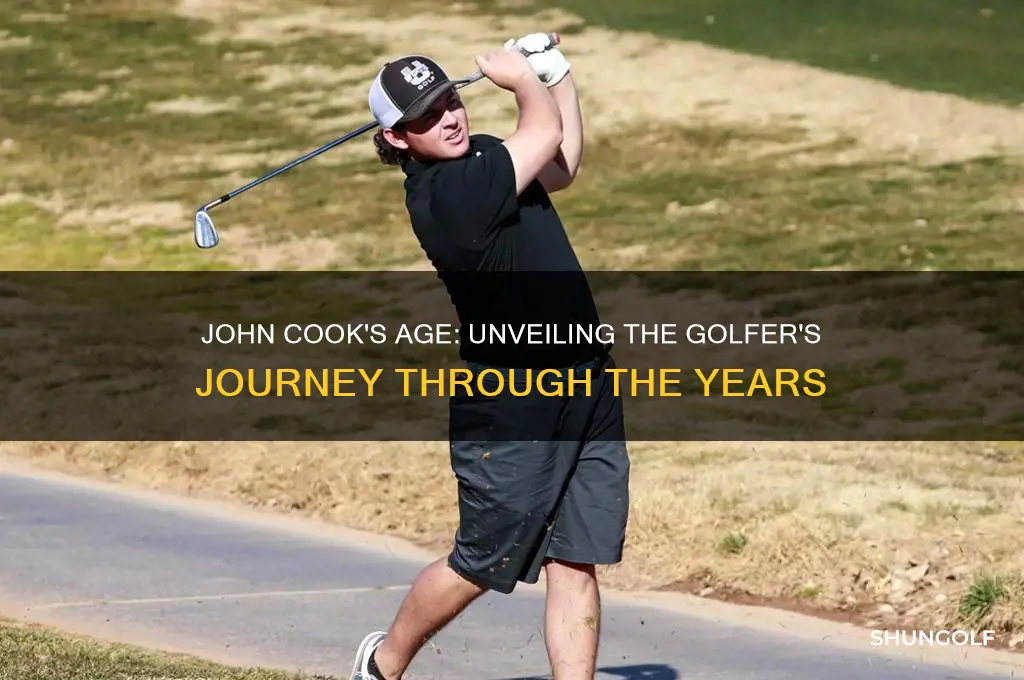 how old is golfer john cook