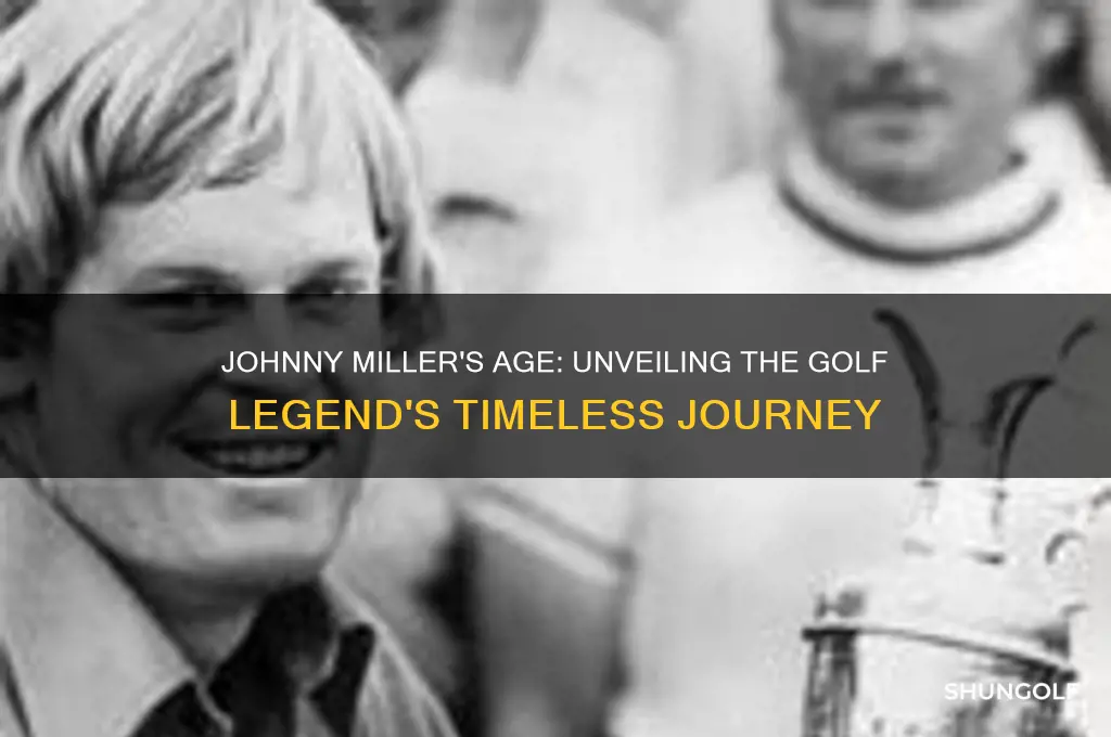 how old is golfer johnny miller
