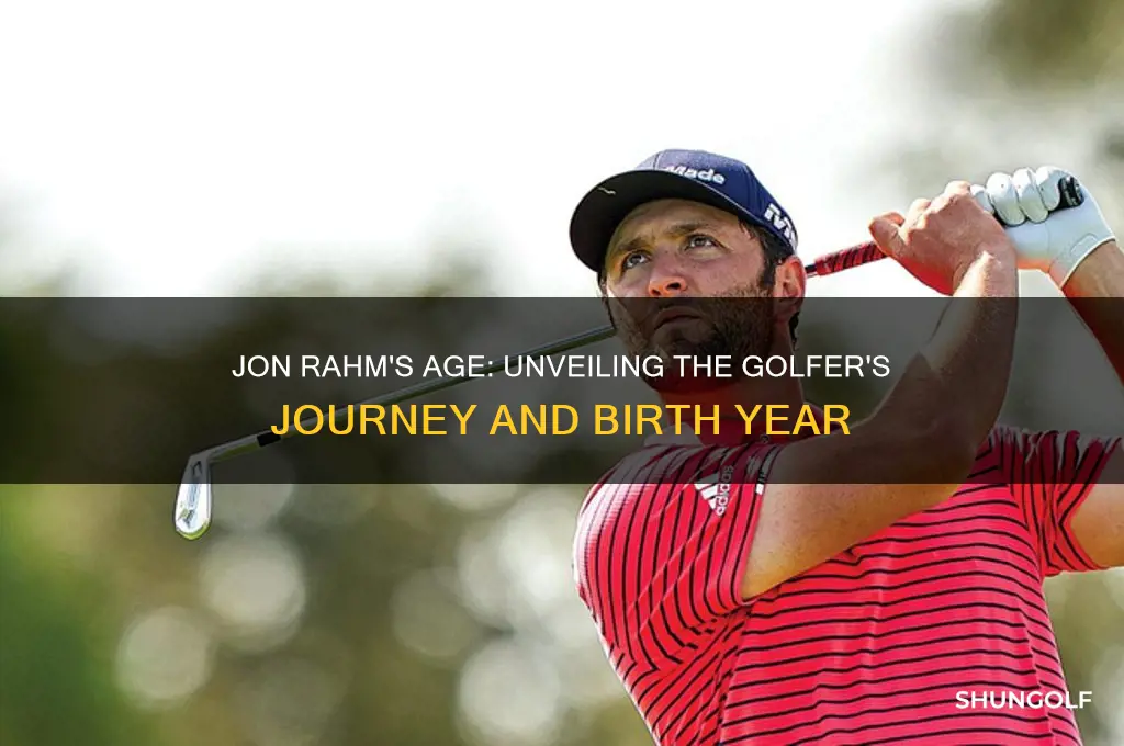 how old is golfer jon rahm