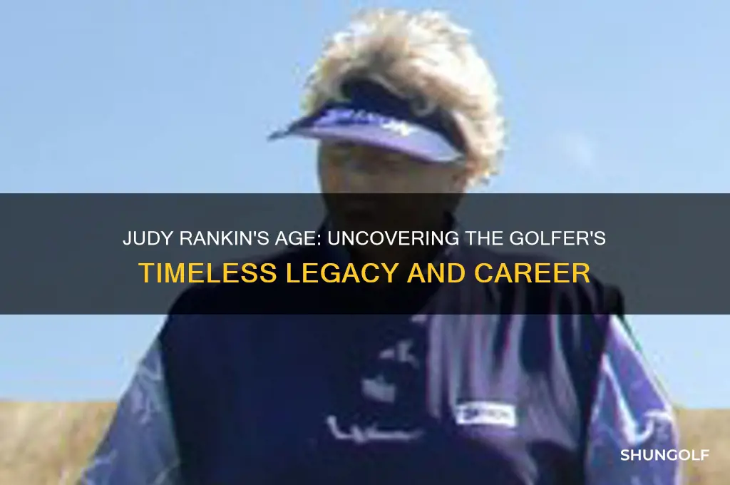 how old is golfer judy rankin