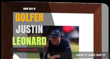 Justin Leonard's Age: Uncovering the Golfer's Birth Year and Career Timeline