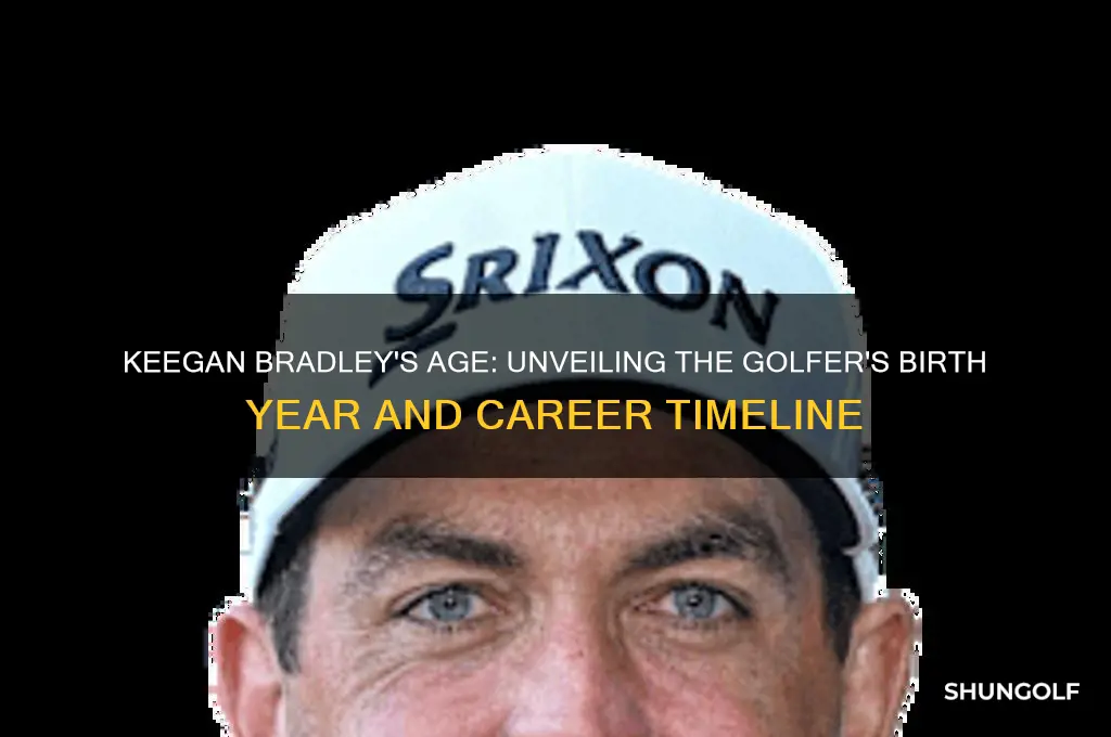 how old is golfer keegan bradley
