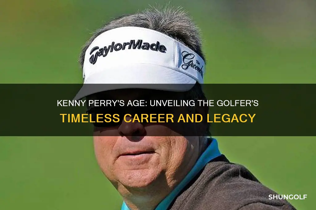 how old is golfer kenny perry