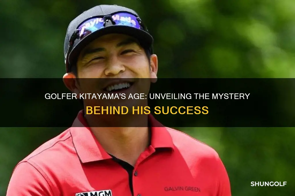 how old is golfer kitayama