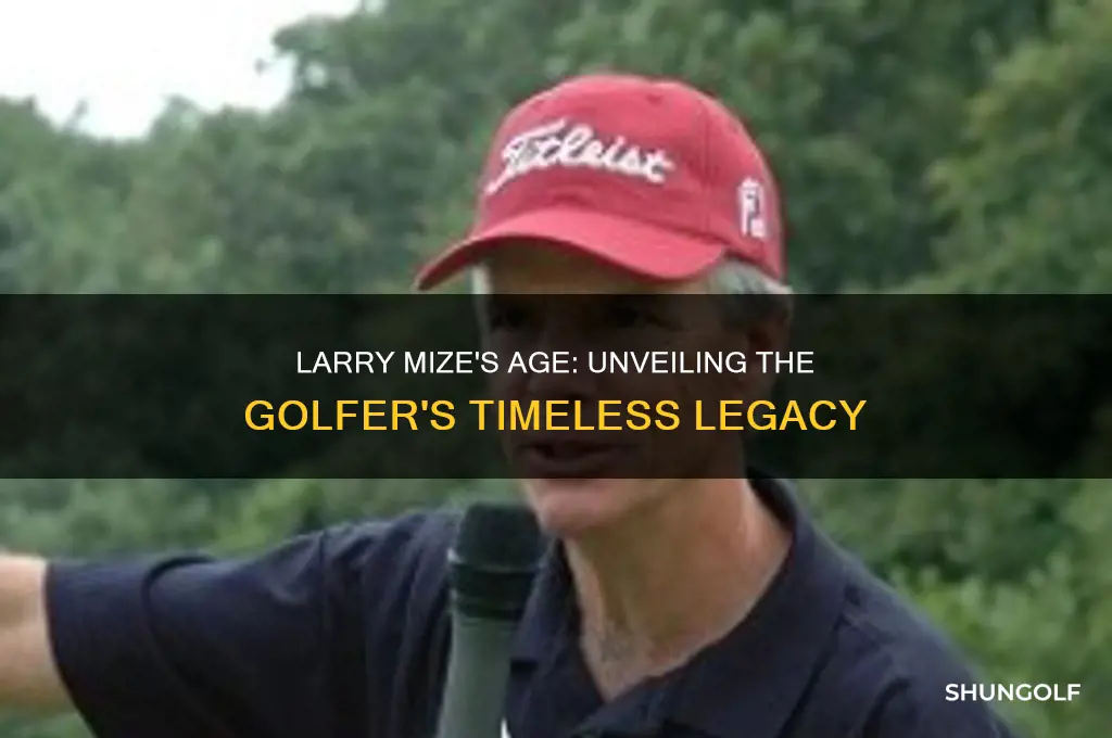 how old is golfer larry mize