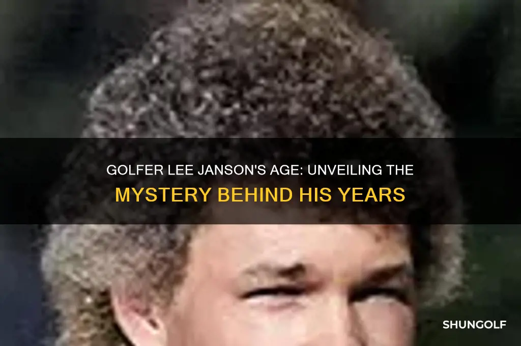 how old is golfer lee janson