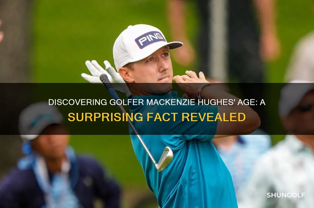 how old is golfer mackenzie hughes