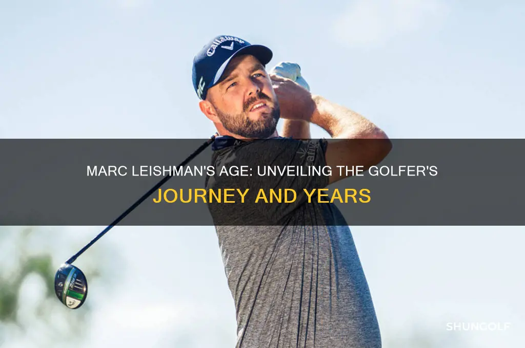 how old is golfer marc leishman