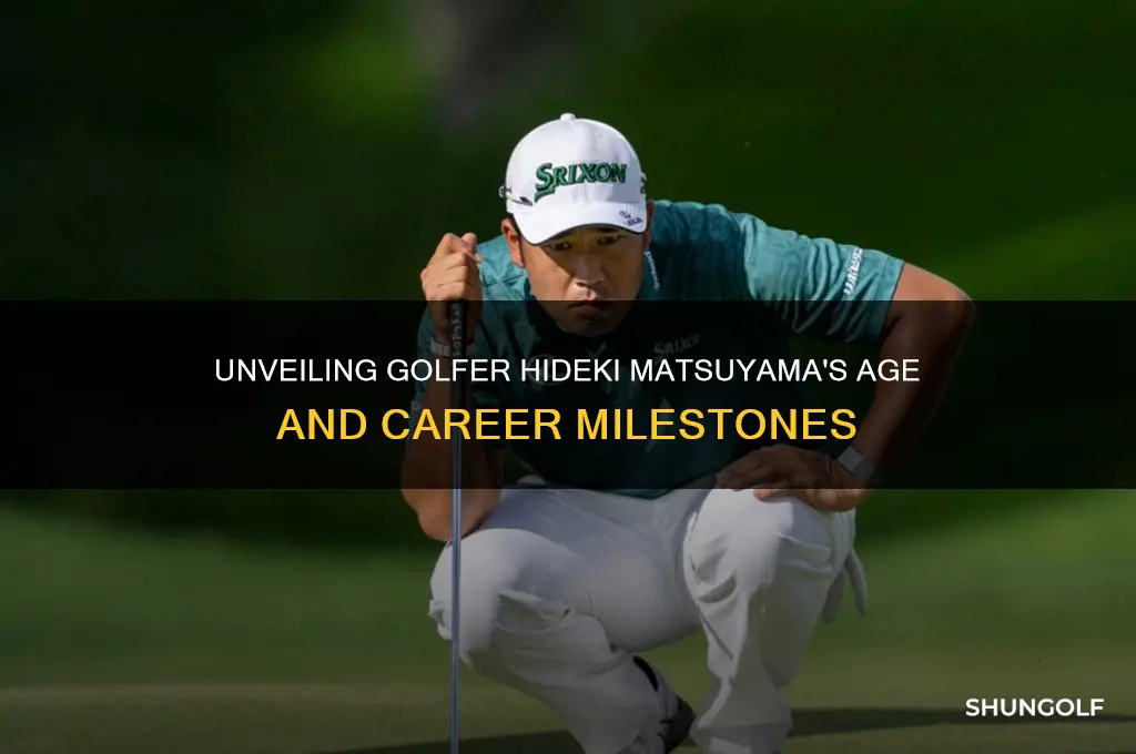 how old is golfer matsuyama