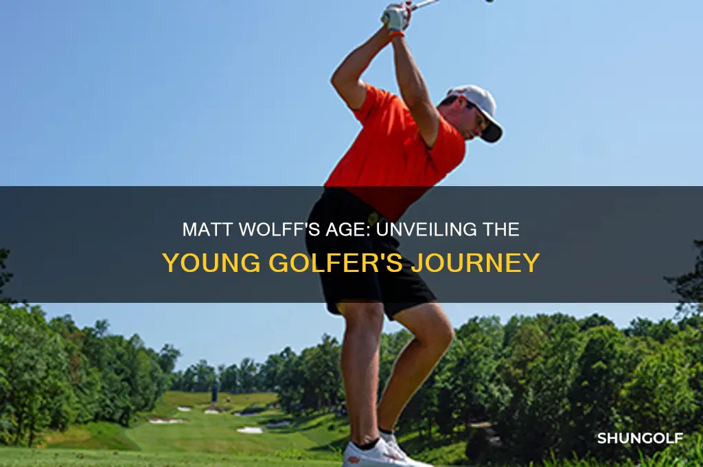 how old is golfer matt wullf