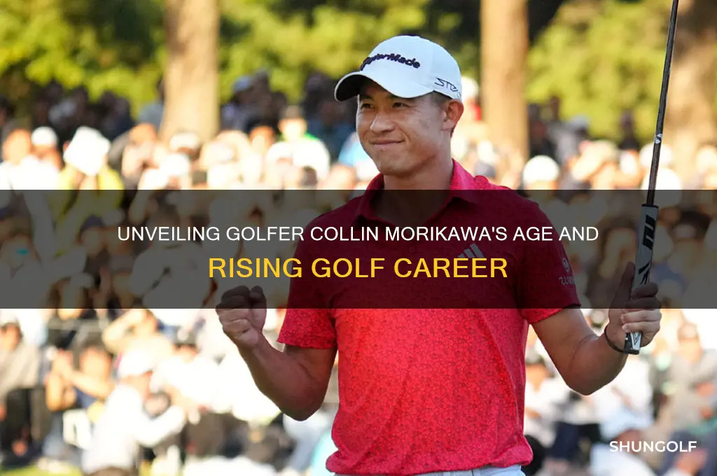 how old is golfer morikawa