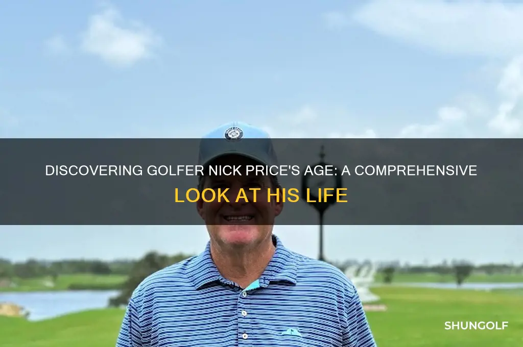 how old is golfer nick price