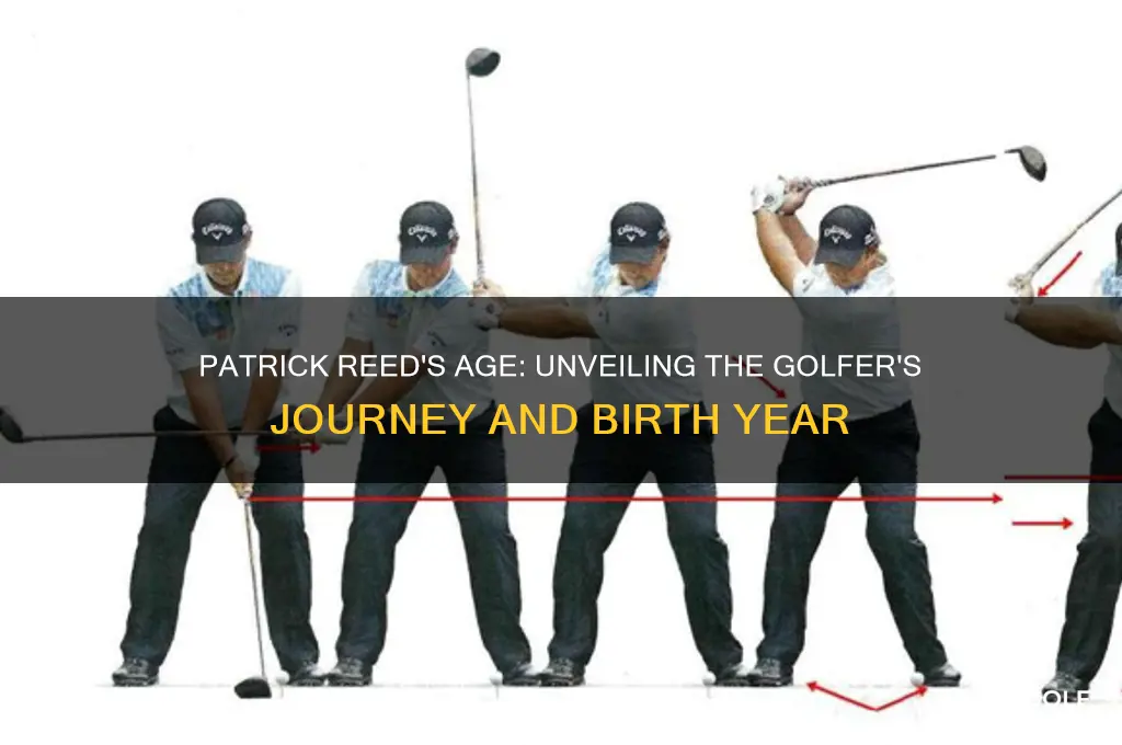 how old is golfer patrick reed