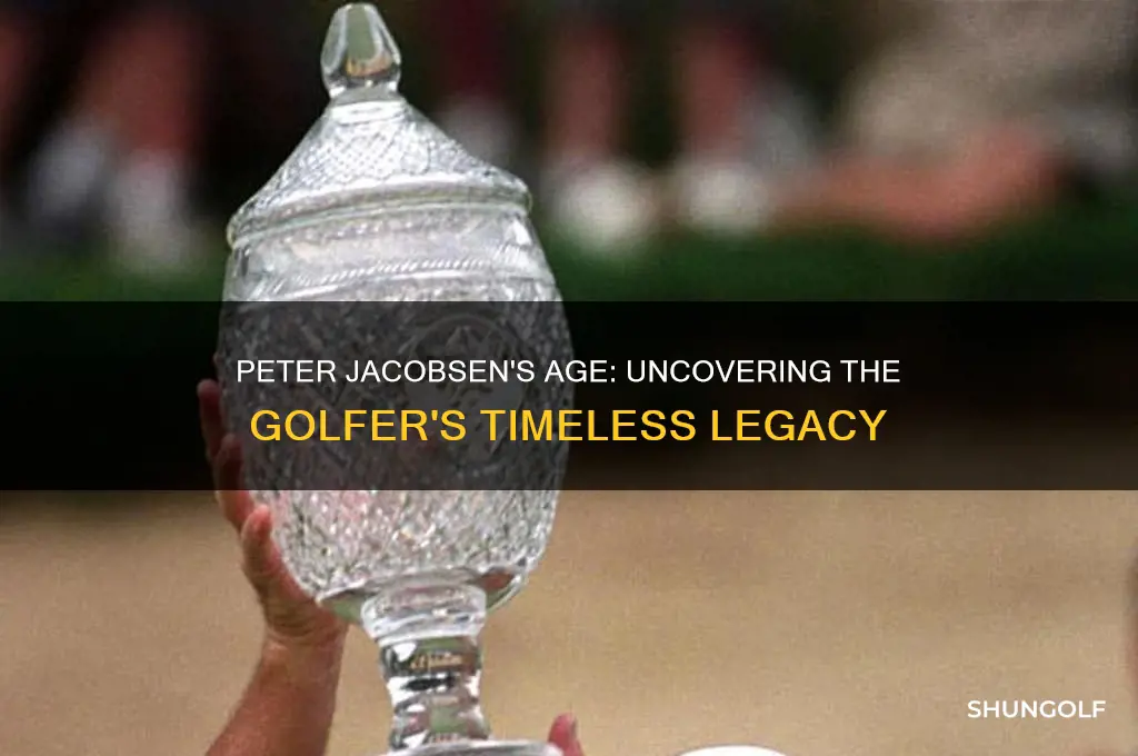 how old is golfer peter jacobsen