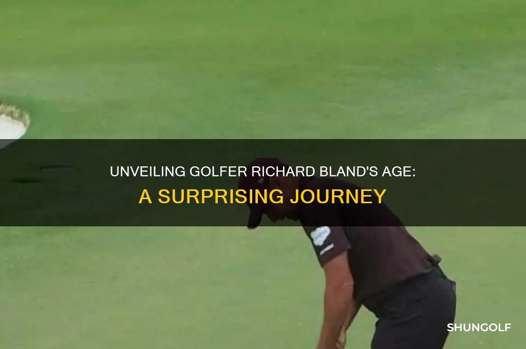 how old is golfer richard bland