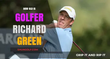 Golfer Richard Green's Age: Unveiling the Veteran's Journey and Legacy