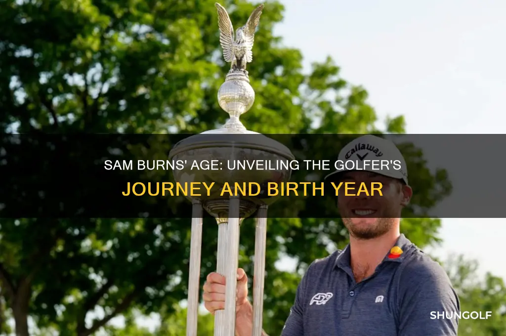 how old is golfer sam burns
