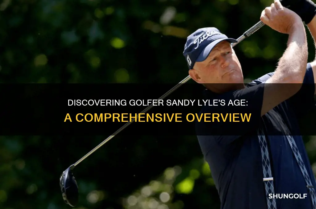 how old is golfer sandy lyle