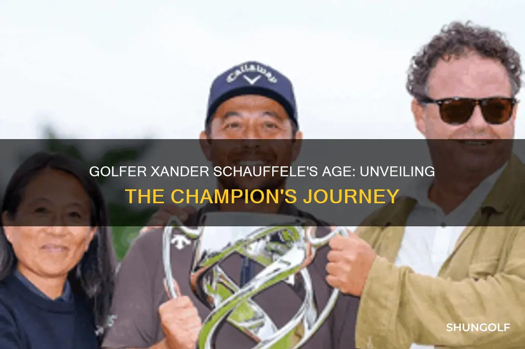 how old is golfer schauffele