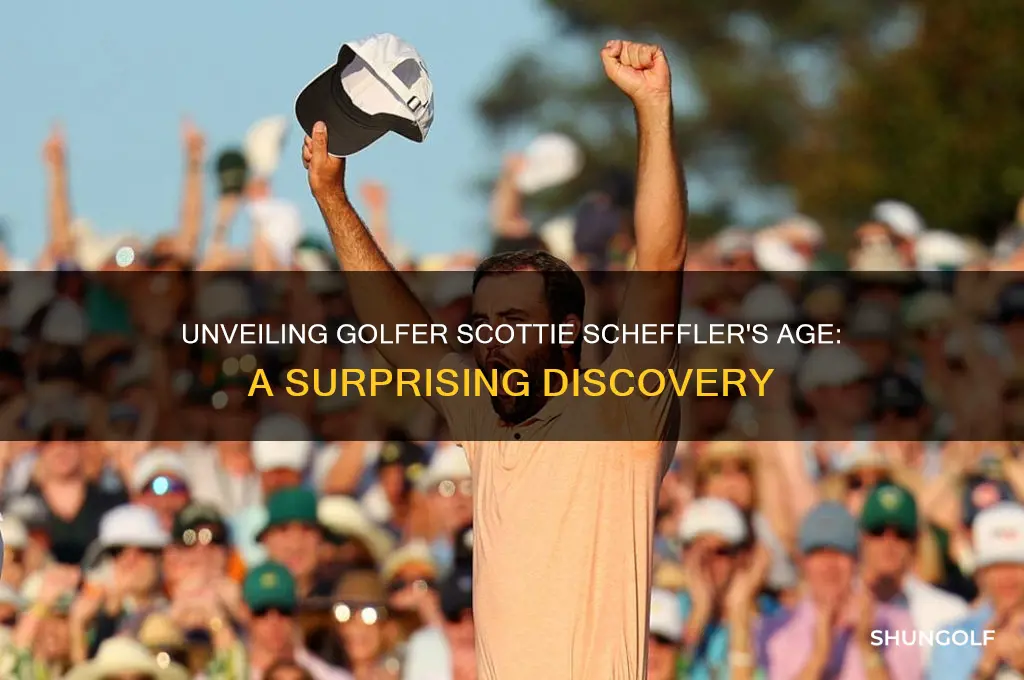 how old is golfer scotty sheffler