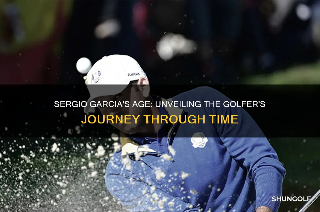 how old is golfer sergio garcia