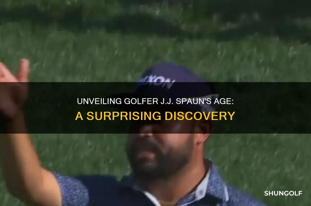 how old is golfer spaun