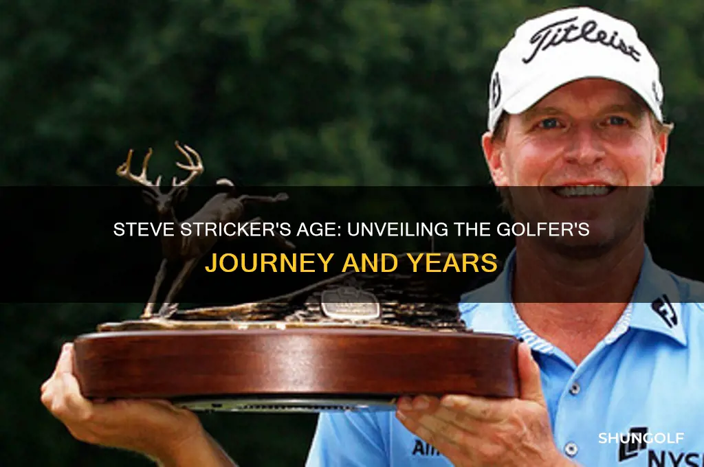 how old is golfer steve stricker