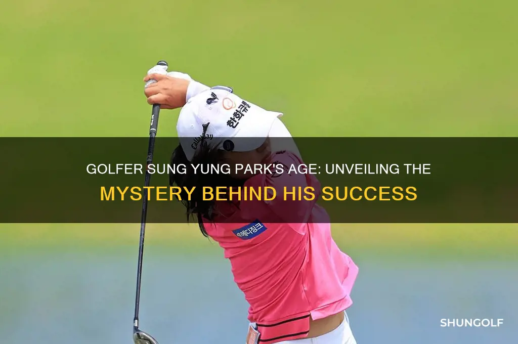 how old is golfer sung yung park