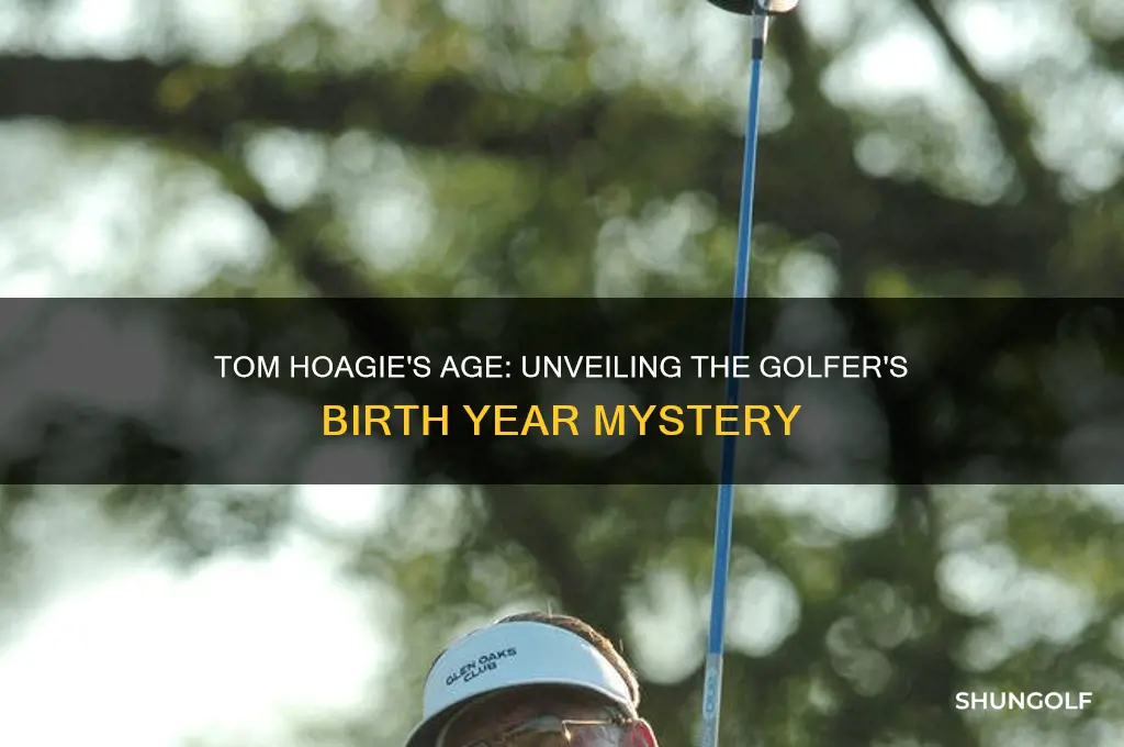 how old is golfer tom hoagie