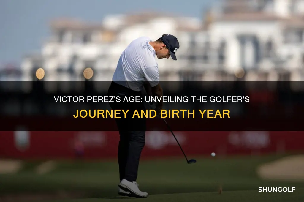 how old is golfer victor perez