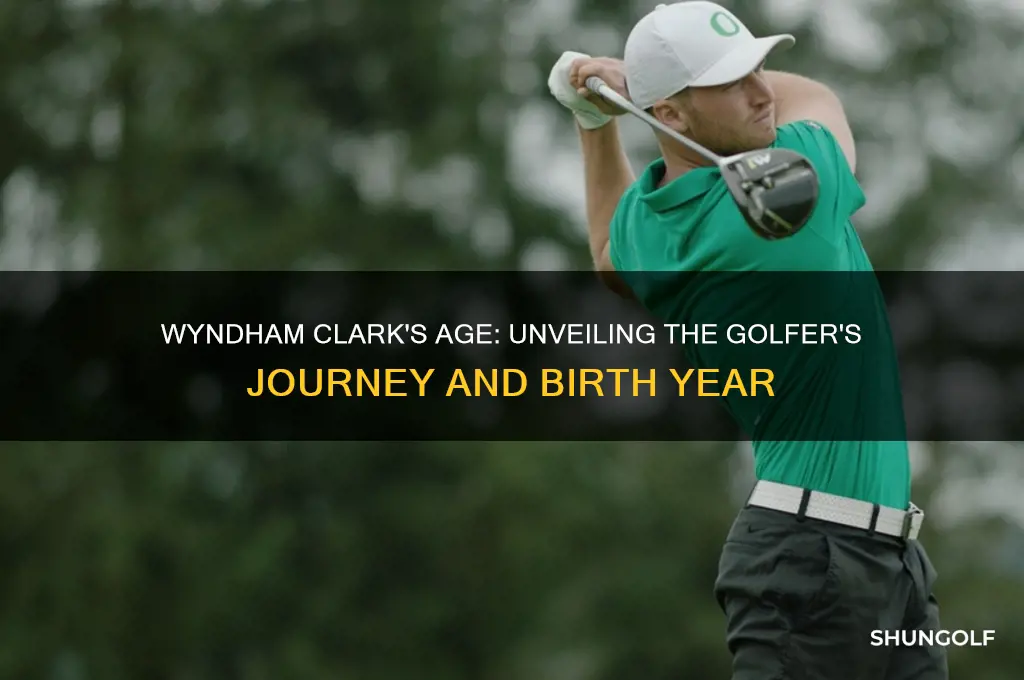 how old is golfer wyndham clark