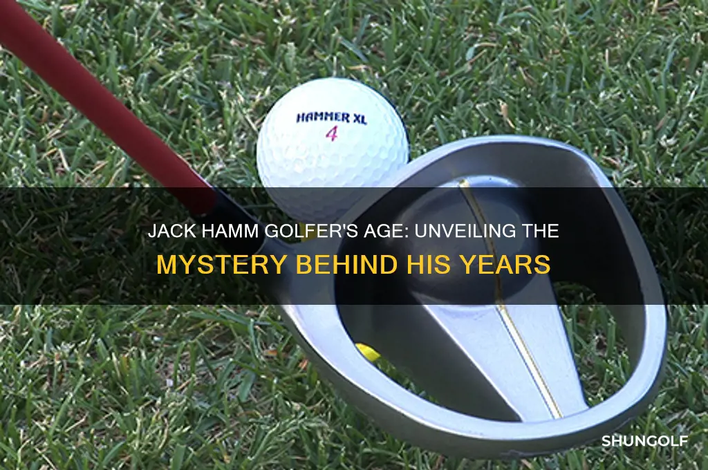 how old is jack hamm golfer