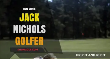 Jack Nichols Golfer Age: Unveiling the Mystery of His Birth Year