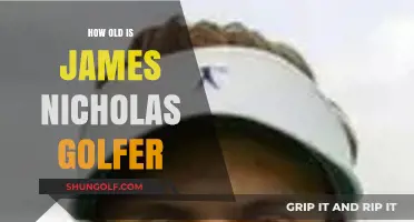 James Nicholas Golfer's Age: Unveiling the Mystery Behind His Years