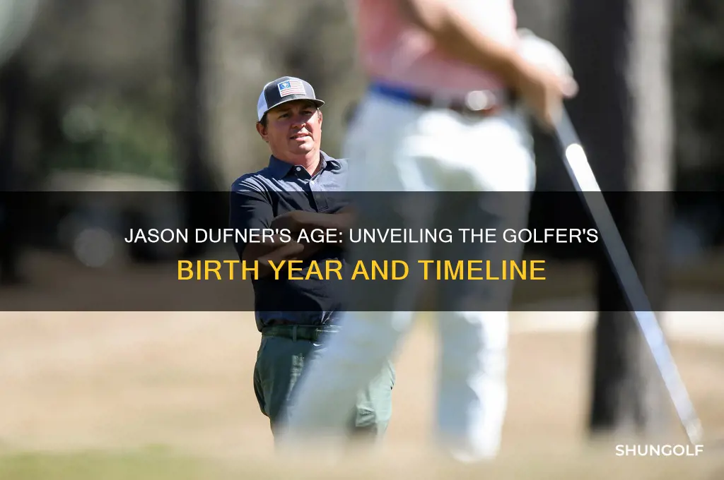 how old is jason dufner the golfer