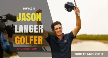 Jason Langer's Age: Unveiling the Golfer's Journey and Years