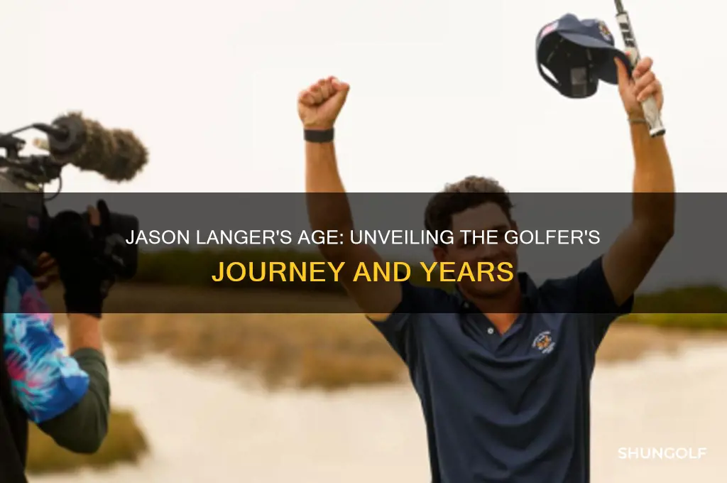 how old is jason langer golfer