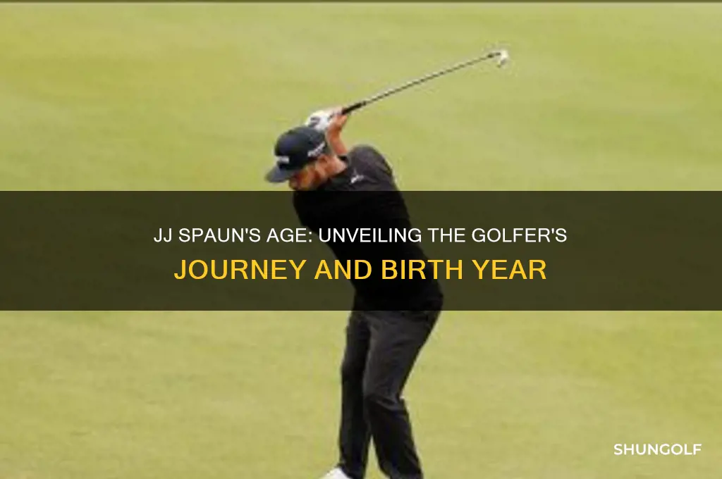 how old is jj spaun golfer