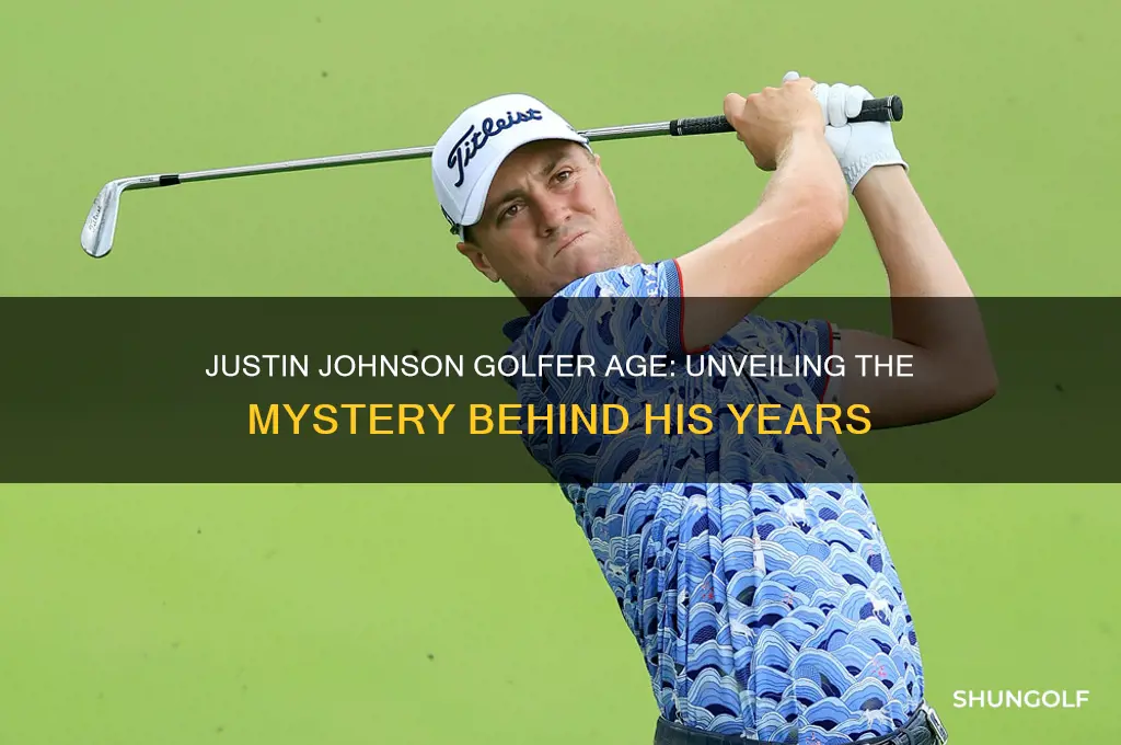 how old is justin johnson golfer