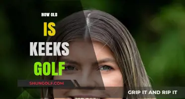 Unveiling Keeks Golf's Age: A Journey Through Time and Fairways