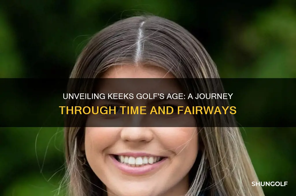 how old is keeks golf