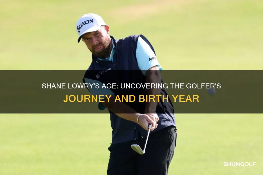 how old is lowry the golfer