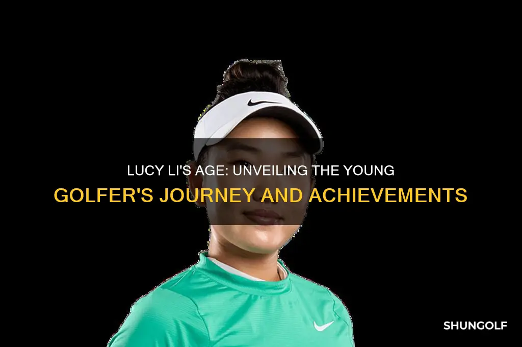 how old is lucy li golfer