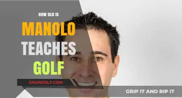 Manolo Teaches Golf: Unveiling the Age Behind the Legend