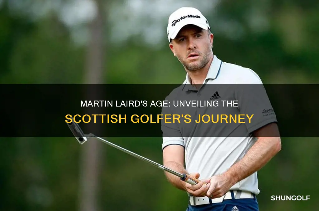 how old is martin laird golfer