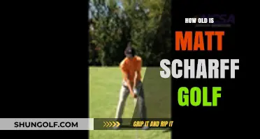 Matt Scharff's Golf Journey: Uncovering His Age and Career Highlights