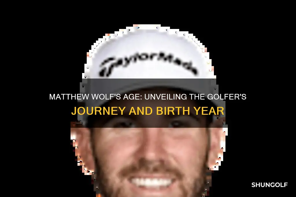 how old is matthew wolf the golfer