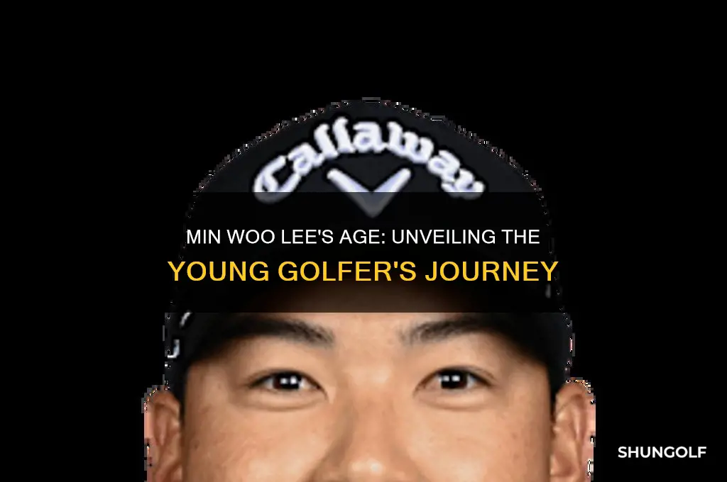 how old is min woo lee the golfer